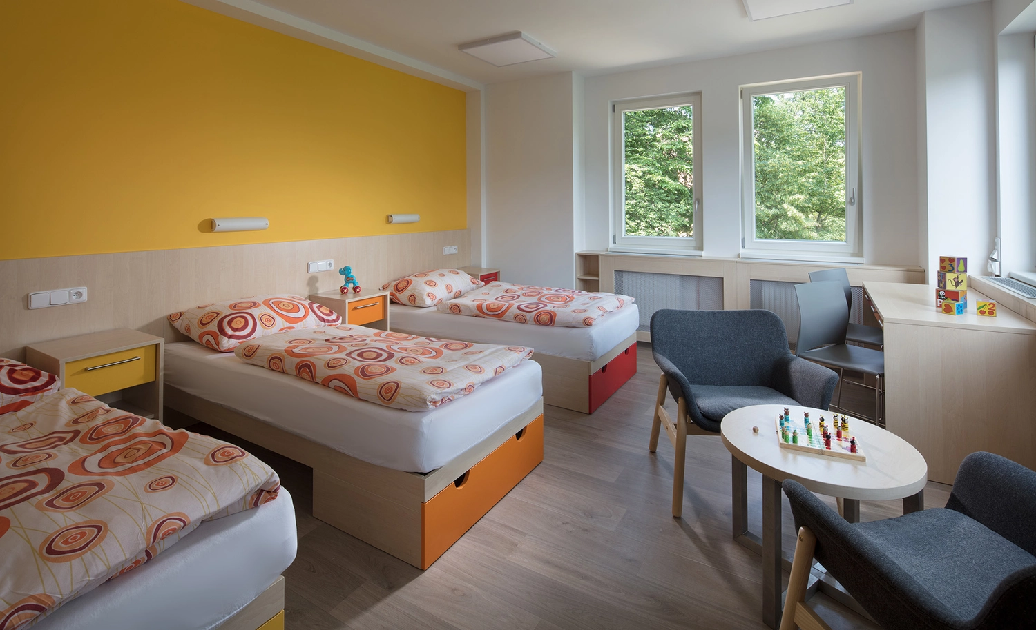 3lůžkový prostorný pokoj Komfort